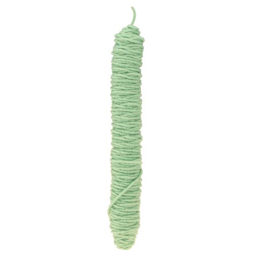Article Fil de mèche cordon feutre vert clair 55m