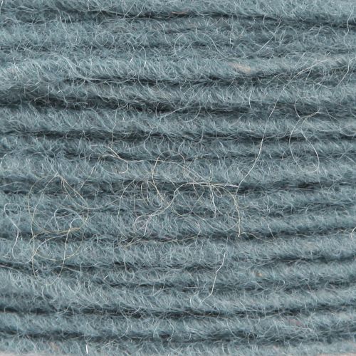 Floristik24 Fil de mèche cordon de laine cordon feutre bleu gris Ø3mm 100m