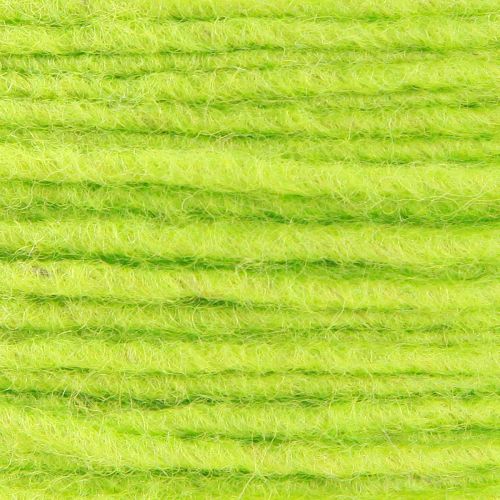 Article Cordon de laine mèche en feutre vert clair l 3 mm L 100 m