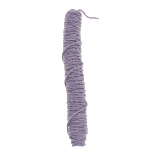 Floristik24 Fil mèche feutre cordon violet clair 55m