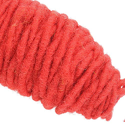 Article Fil de mèche 55m rouge