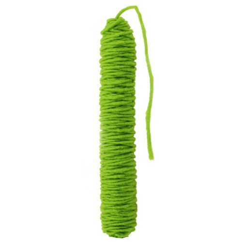 Floristik24 Fil de mèche 55m vert fluo