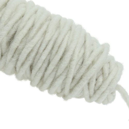 Article Fil de mèche 55m blanc
