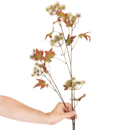 Branche d'érable artificielle avec feuilles et fruits décoratifs 132 cm | Floristik24.fr