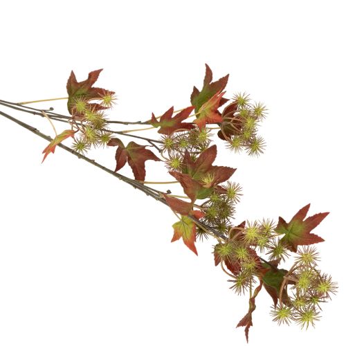 Branche d'érable artificielle avec feuilles et fruits décoratifs 132 cm | Floristik24.fr