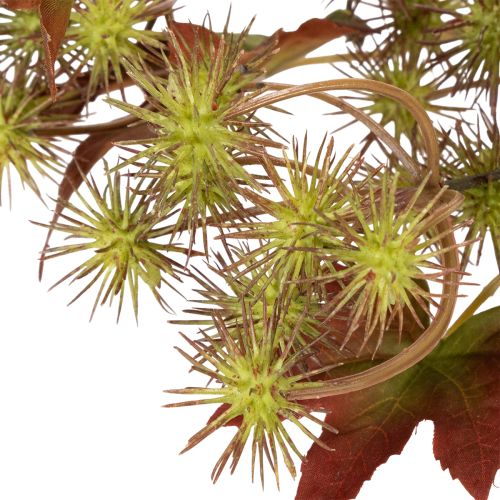 Branche d'érable artificielle avec feuilles et fruits décoratifs 132 cm | Floristik24.fr