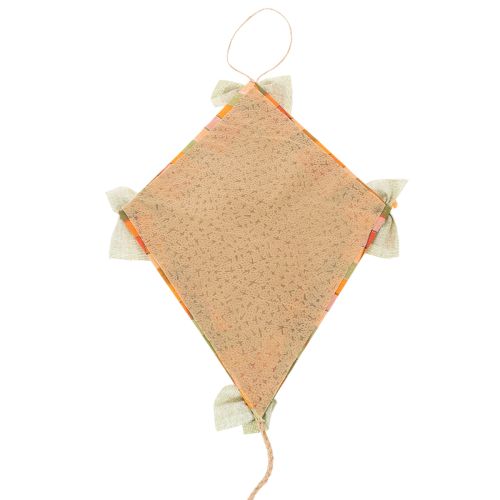 Draches décoratifs en papier avec visage et suspension 40 cm, lot de 2 | Floristik24.fr