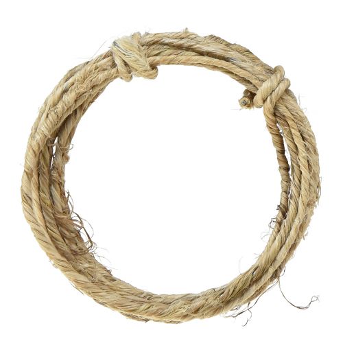 Floristik24 Fil rustique fil de bijoux naturel fil artisanal 3-5mm 3m