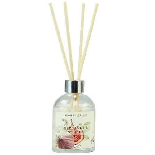 Floristik24 Bâtonnets parfumés diffuseur de parfum d&#39;ambiance verre bergamote figue 100ml