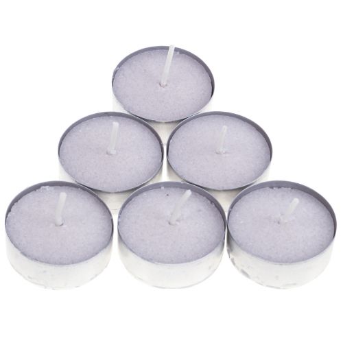 Article Bougies parfumées lavande mimosa, bougies chauffe-plat parfumées Ø3.5cm H1.5cm 18 pièces