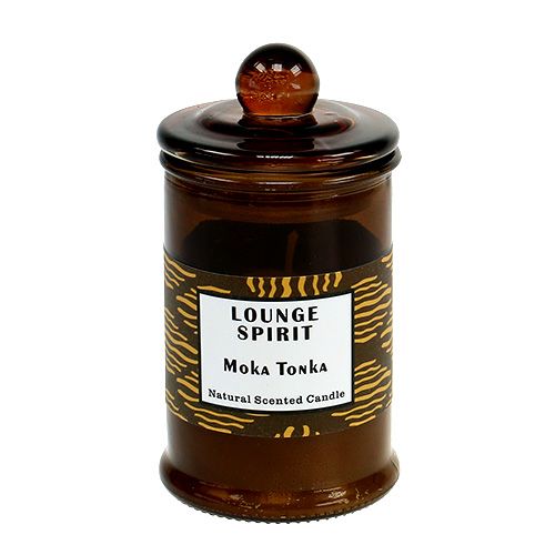 Floristik24 Cire parfumée en bonbonnière, Ø 6 cm, H. 11cm