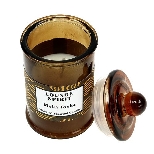 Floristik24 Cire parfumée en bonbonnière, Ø 6 cm, H. 11cm