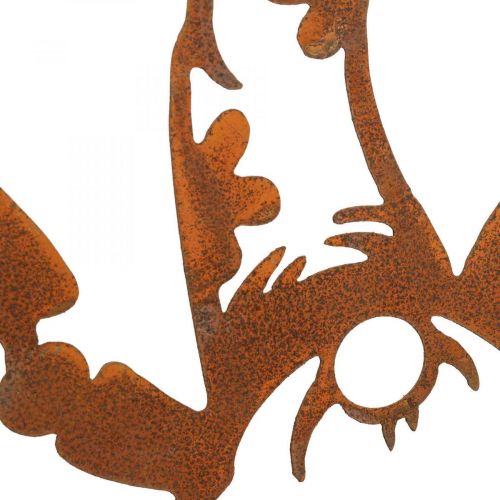 Floristik24 Support décoratif en métal nain décoratif patiné H40cm