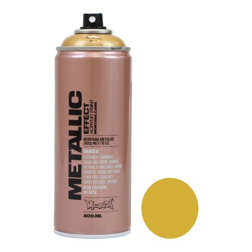 Article Spray de peinture Gold Gold Spray Paint Peinture acrylique effet métallisé 400 ml