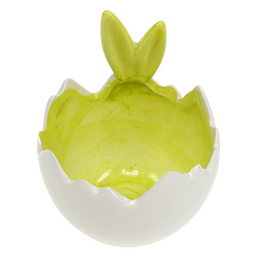 Floristik24 Bol en forme d’un œuf, avec oreilles Ø7,5cm T9,5cm 3P