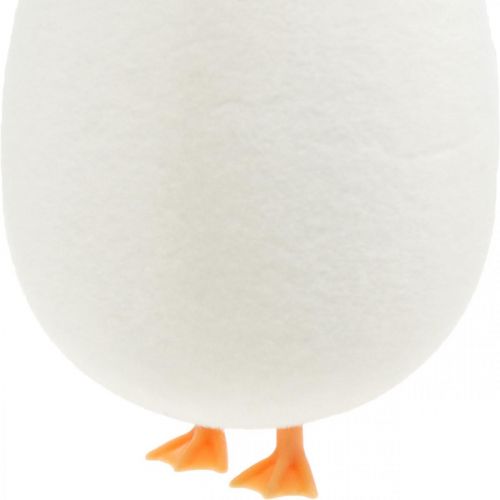 Article Oeuf décoratif avec pattes Crème d&#39;oeufs de Pâques Décoration de Pâques amusante H13cm 4pcs
