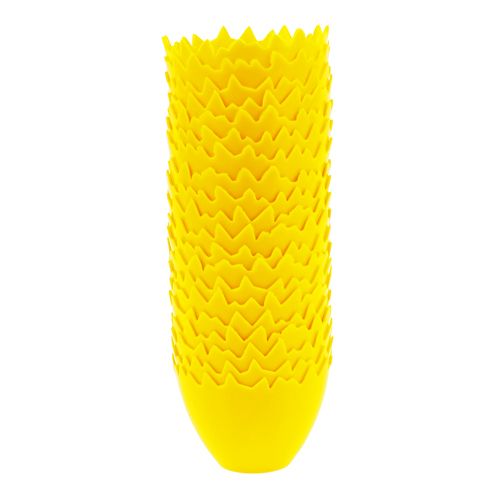 Article Coquetiers Ø13cm 20 pcs jaune