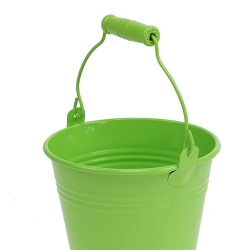 Seau mélange vert Ø12cm H10cm 8pcs