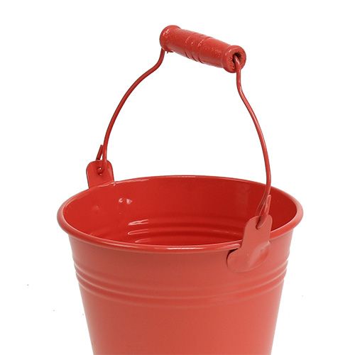Seau Orange Mix Ø14cm H12cm 6pcs