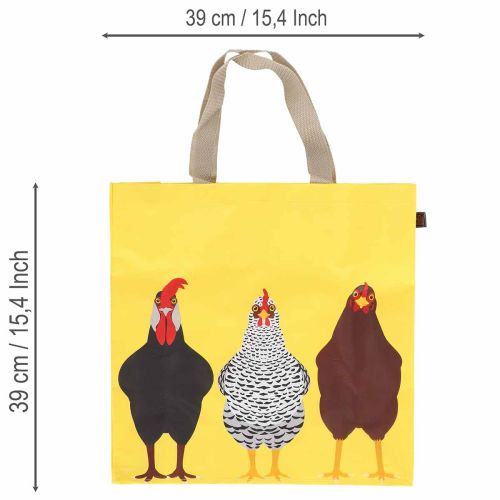 ProductNameSac cabas jaune avec motif de poules, 40 × 15 × 40 cm, pour les courses et les cadeaux/ ProductName
ProductDescription<h2>Sac cabas à motif de poules pour les courses et la maison</h2>
<p>Ce sac cabas jaune présente un motif de poules sur ses d | Floristik24.fr