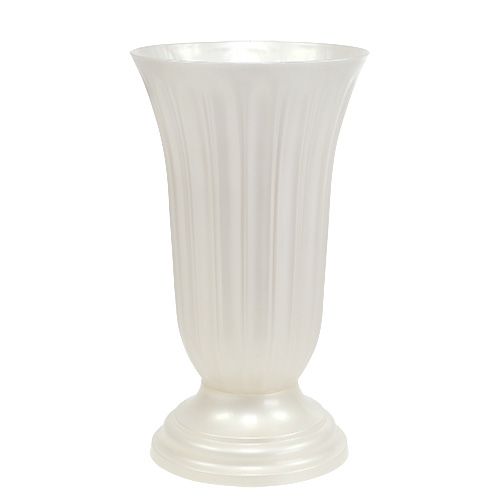 Floristik24 Vase Lilia nacre Ø23cm, 1pc