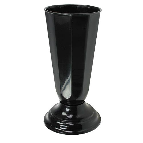 Vase à décor Szwed noir Ø23cm 1 pc