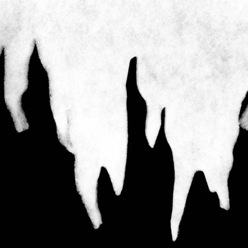 Floristik24 Guirlande de glaçons blanc 5m x 33cm