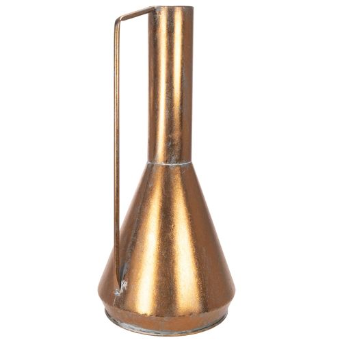 Vase de sol en métal style