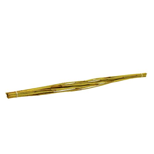 Floristik24 Bâtons décoratifs, Roseau Éléphant Jaune 20 pcs