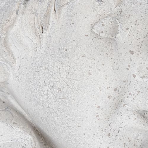 Article Figurine décorative de tête de gnome pour une touche d&#39;élégance dans le jardin et le salon, grise, 30 cm