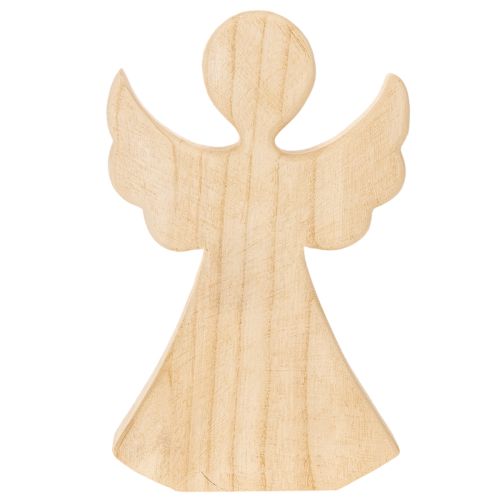 Figure décorative ange en bois