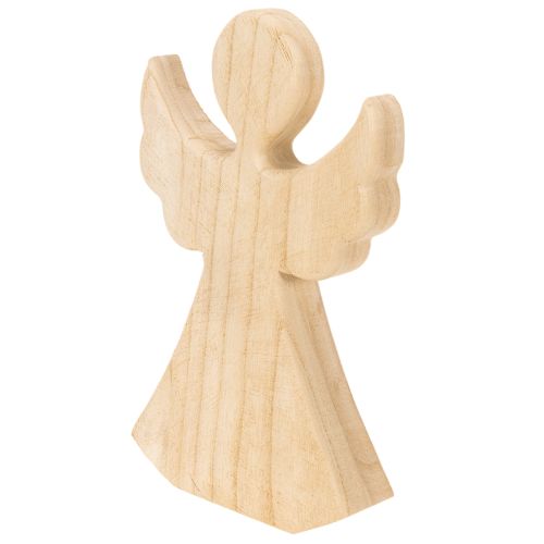 Figure décorative ange en bois