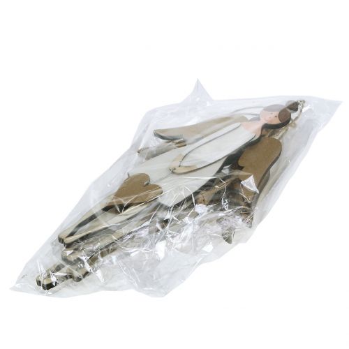 Floristik24 Crème d&#39;ange à suspendre 20,5cm 4 pcs