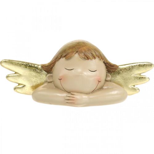 Floristik24 Figurine d&#39;ange décorative Décoration de table de Noël 22,5 × 9,5 × 9cm