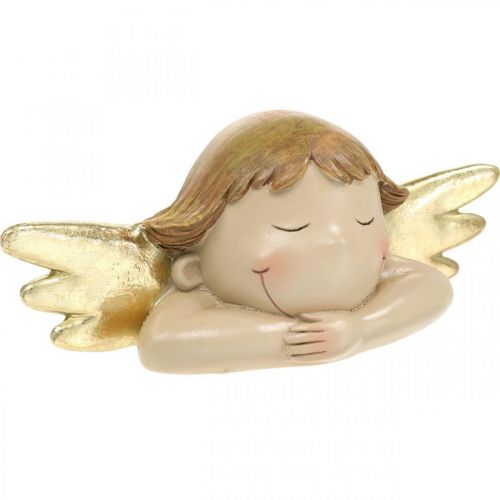 Figurine d'ange décorative Décoration de table de Noël 22,5 × 9,5 × 9cm
