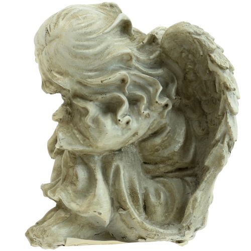 Article Ange pour la Tombe Crème Ange Tombeau Ange Endormi 6×5.5×8cm