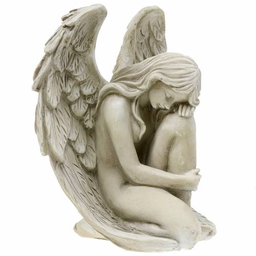 Tombe ange ange gris tombe figure tombe décoration