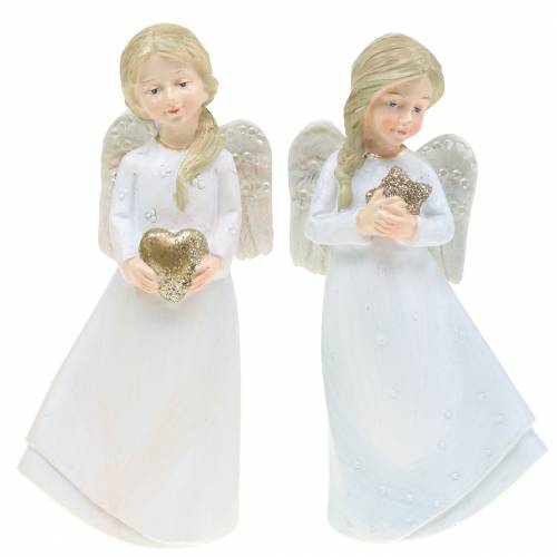 Floristik24 Angel Ange Gardien 15cm 2pcs