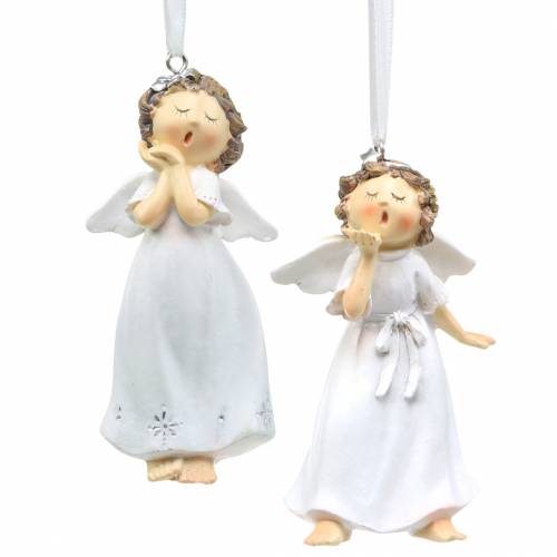 Floristik24 Décoration De Sapin De Noël Angel 9cm 2St
