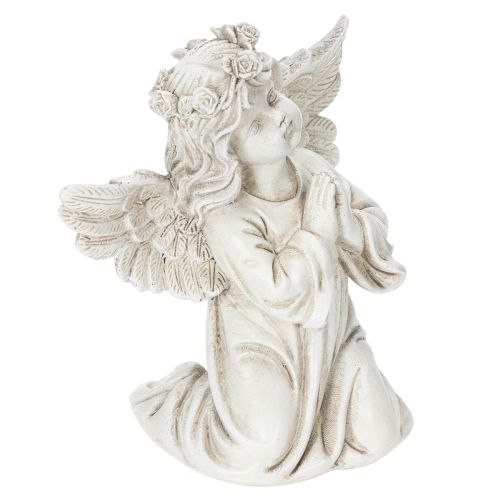 Figurines d’anges en prière 13 cm – Lot de 2