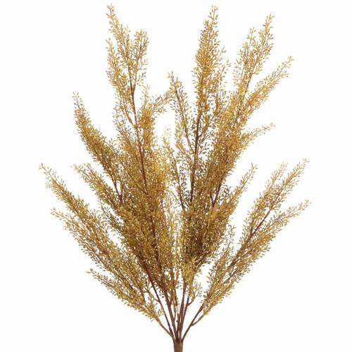 Floristik24 Branche de bruyère déco, jaune chiné, marron H50cm