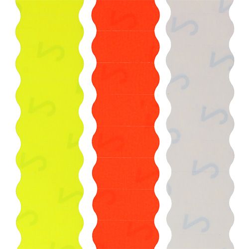 Article Etiquettes 26x12mm différentes couleurs 3 rouleaux