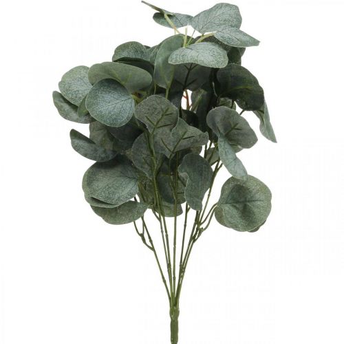 10 Rami Di Eucalipto Artificiali 28cm - Foglie Verdi In Plastica Per Decorazioni, Composizioni Floreali E Matrimoni