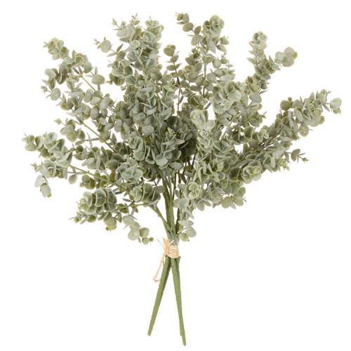 Branche d'Eucalyptus Artificielle 49 cm Vert Lot de 4 | Floristik24.fr