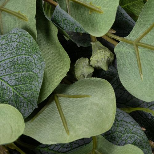 Article Fleur d'eucalyptus artificielle pour décoration intérieure moderne, 85 cm, lot de 3