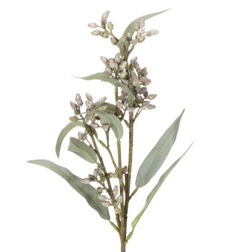 Kunstzweige eucalyptus artificiels lot de 3 vert 53 cm décoration intérieure | Floristik24.fr