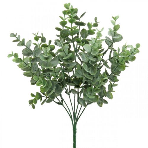 Floristik24 Branche d'eucalyptus décoration eucalyptus artificiel vert sur pique 36cm