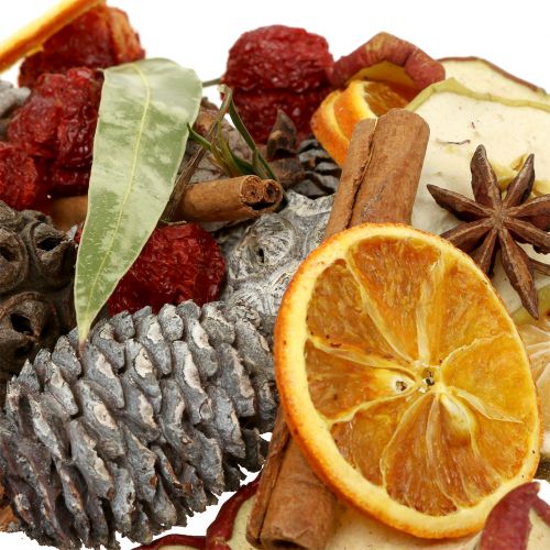 Floristik24 Mélange de Noël fruits et cônes 150 g
