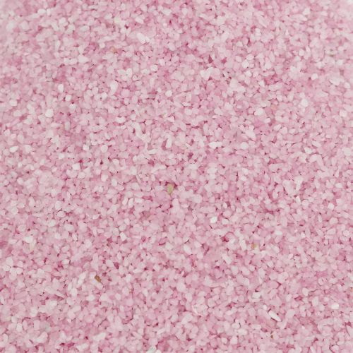 Floristik24 Couleur sable 0.5mm rose 2kg