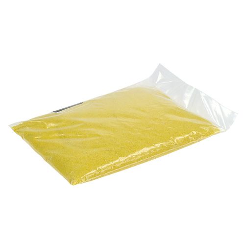Article Sable coloré 0,5mm jaune 2kg